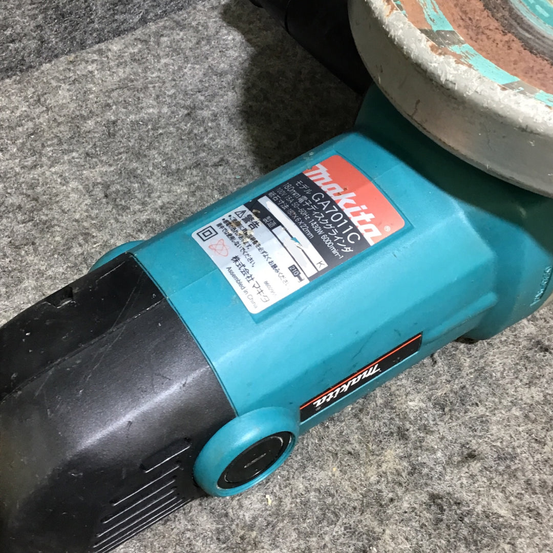 【中古品】マキタ(makita) 180mm電子ディスクグラインダ GA7011C【桶川店】