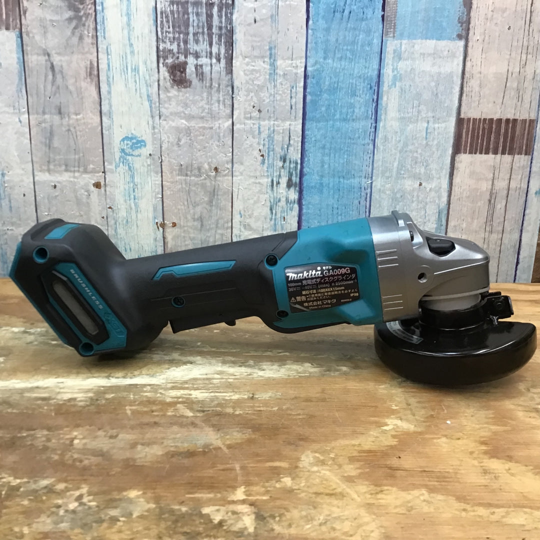 ★マキタ(makita)40Vmax100mmコードレスディスクグラインダ GA009GZ 本体のみ【柏店】