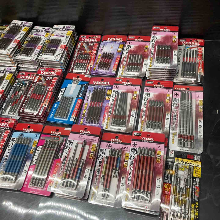 【未使用品】ビット5本入り×100個まとめ売り！ANEX アネックス 龍靭 VESSEL ベッセル サキスボ等♪ +インパクト用【川越店】