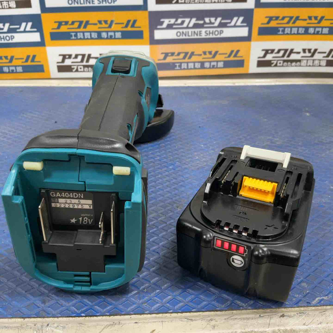 ★マキタ(makita) 100mmコードレスディスクグラインダ GA404DRGXN【草加店】