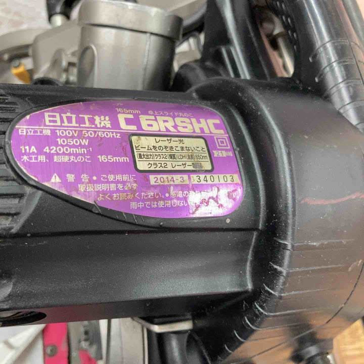 ★ハイコーキ(HIKOKI ※旧:日立工機) 卓上スライド丸のこ C6RSHC【八潮店】