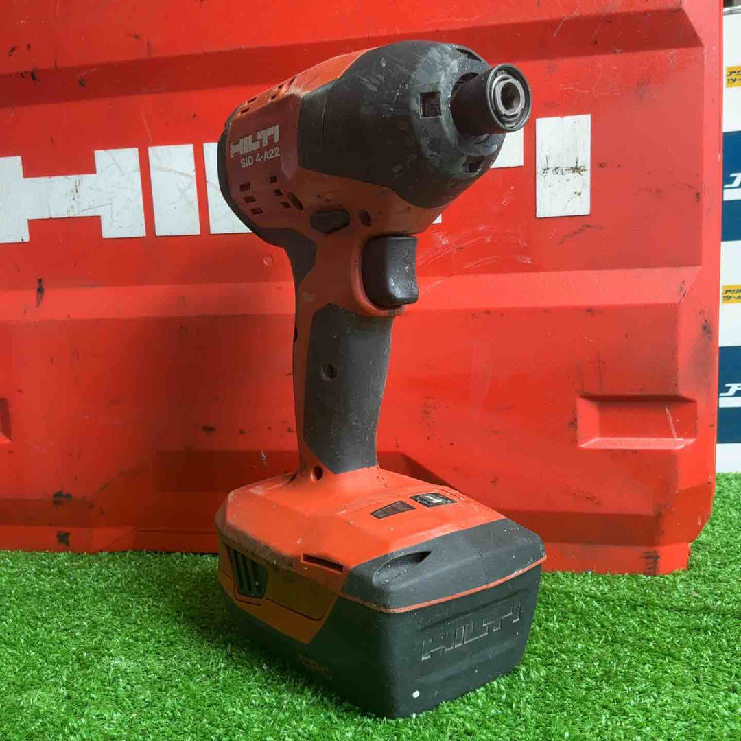 ★ヒルティ(Hilti) コードレスインパクトドライバ SID 4-A22【草加店】