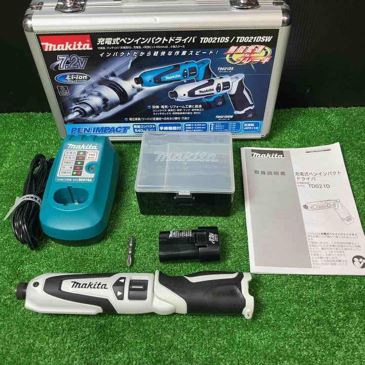 ☆マキタ(makita) コードレスペンインパクトドライバ TD021DSW【岩槻店】