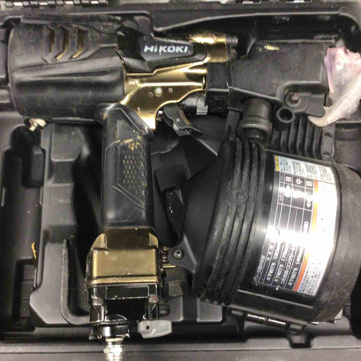 ★ハイコーキ(HIKOKI ※旧:日立工機) 高圧エア釘打ち機 NV90HR2(S)【戸田店】