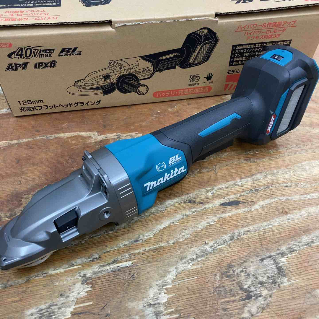 【未使用品】★マキタ(makita) 125mmコードレスディスクグラインダ GA056GZ 40V 本体のみ【柏店】