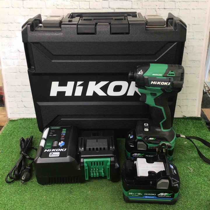 ★ハイコーキ(HIKOKI ※旧:日立工機) コードレスインパクトドライバ アグレッシブグリーン WH36DD(2XHLSZ)【町田店】