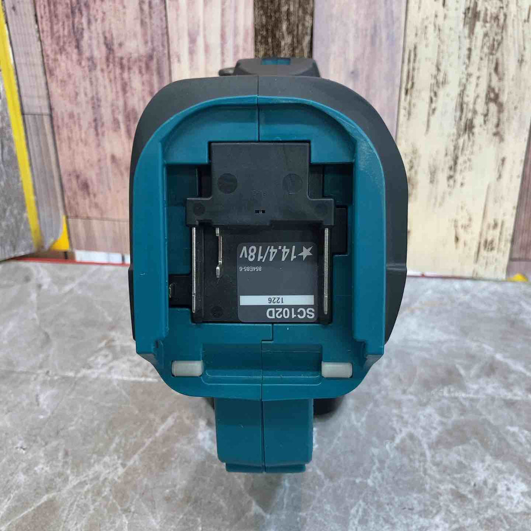 【中古品 美品】マキタ makita コードレス全ネジカッター SC102DRGX バッテリー2個付 刃のカバー無し【八潮店】