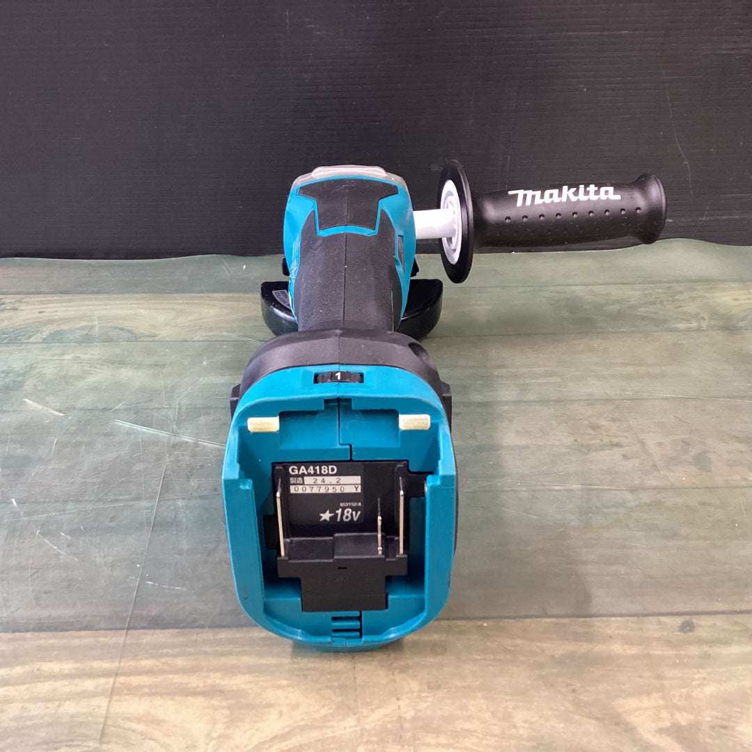 ★マキタ(makita) 100mmコードレスディスクグラインダ GA418DZ 【東大和店】