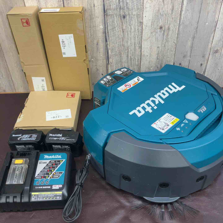 【中古品】◇マキタ(makita) ロボットクリーナー RC200DZ 18V3.0Ah・充電器付属 替ブラシ付き【東大和店】