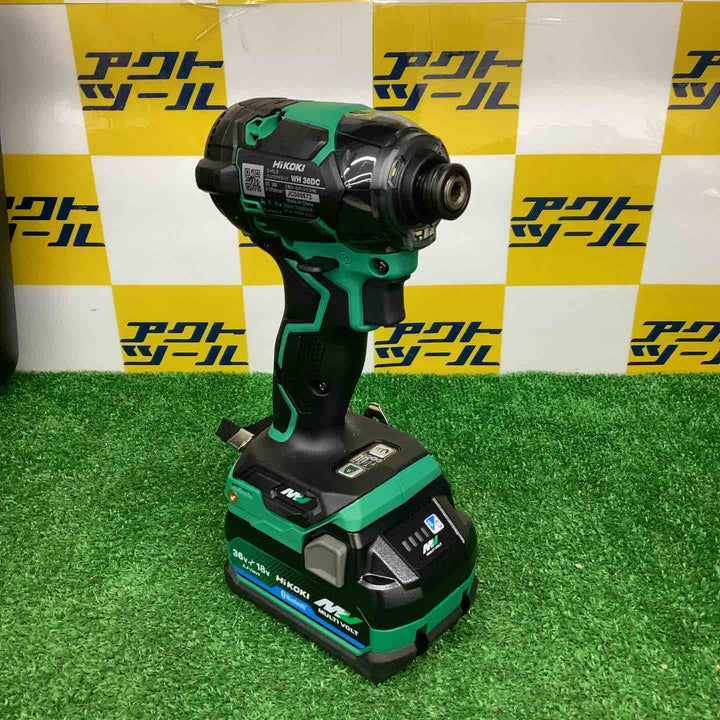 ★ハイコーキ(HIKOKI ※旧:日立工機) コードレスインパクトドライバー WH36DC(2XPSZ)(L)【越谷店】