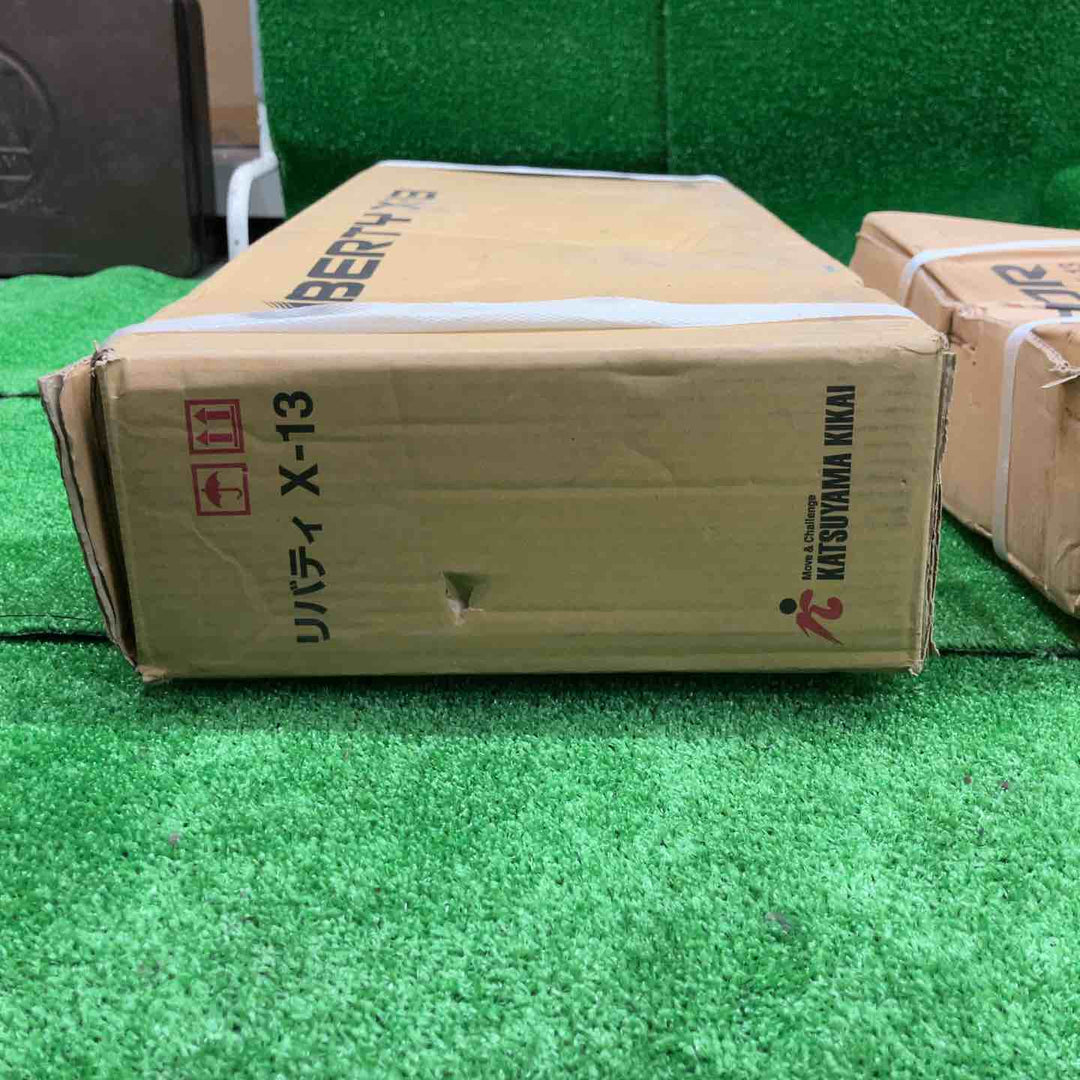 カツヤマキカイ 万能携帯ウィンチ チルホール X-13 20ｍワイヤーロープ付き 【桶川店】