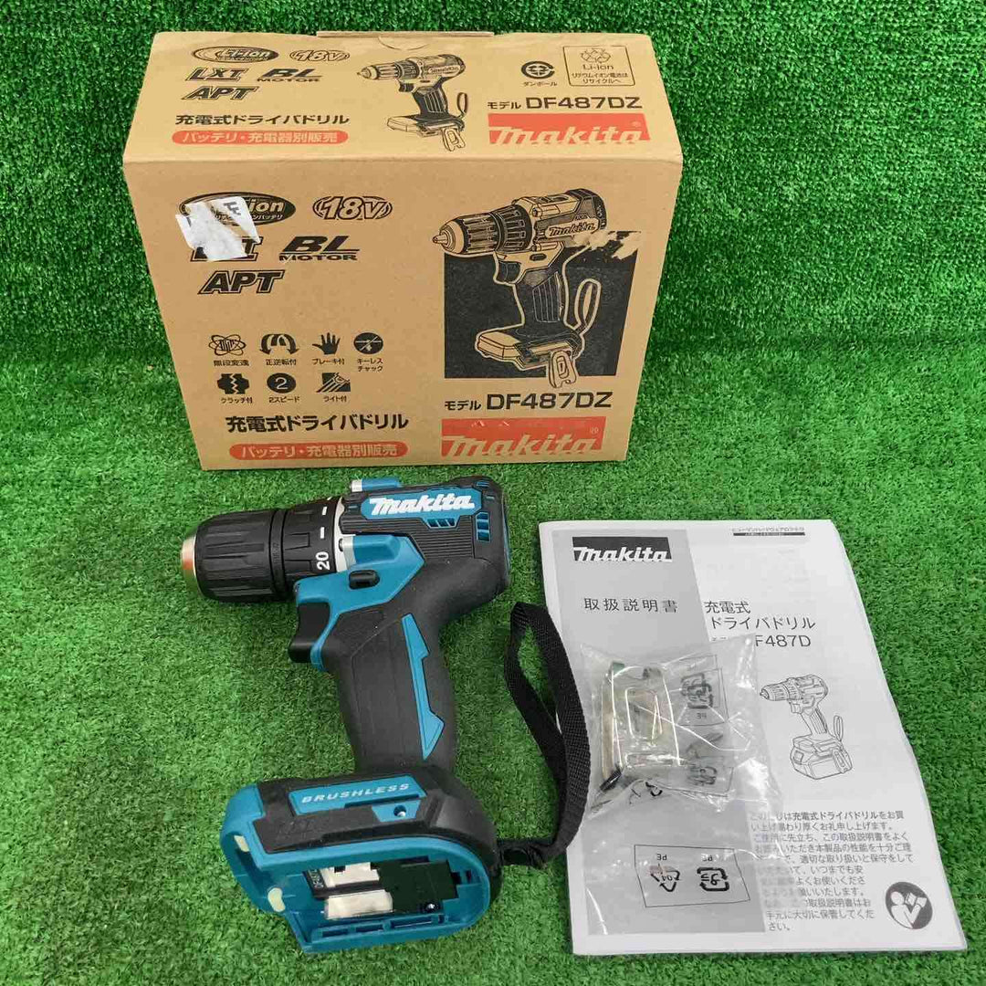 ★マキタ(makita) コードレスドリルドライバー DF487DZ【岩槻店】