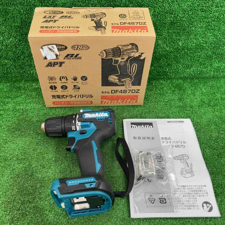 ★マキタ(makita) コードレスドリルドライバー DF487DZ【岩槻店】