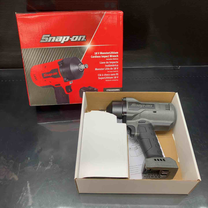 スナップオン(Snap-on)充電式インパクトレンチ(バッテリ1個付属)黒CT9050KGMW1【川越店】