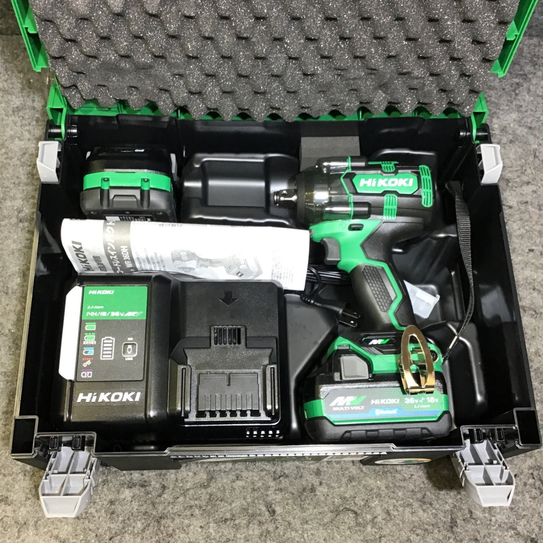 【未使用】 ハイコーキ HiKOKI マルチボルト コードレスインパクトレンチ WR36DH(2XPSZ) 【桶川店】