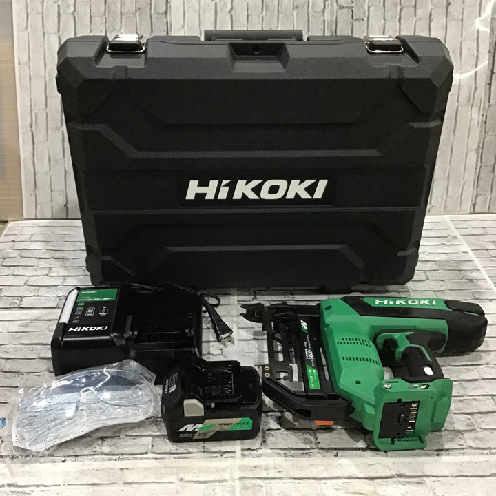 ★ハイコーキ(HIKOKI ※旧:日立工機) コードレスフロアタッカー N3604DM(XP)【川口店】