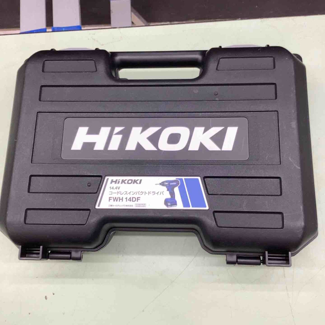 ◇ハイコーキ(HIKOKI ※旧:日立工機) コードレスインパクトドライバ  FWH14DF(2BG)【越谷店】