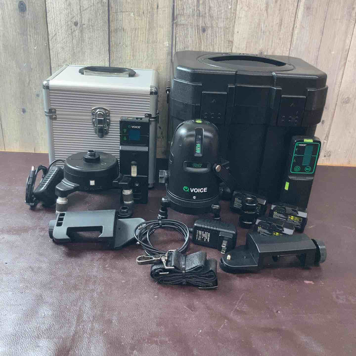【中古品】◇VOICE レーザー墨出し器 5ライン(矩十字・横) グリーンレーザー Model-G5【東大和店】