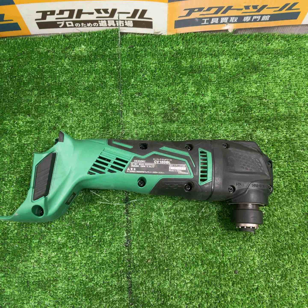 ★ハイコーキ(HIKOKI ※旧:日立工機) コードレスマルチツール CV18DBL(NN)【草加店】