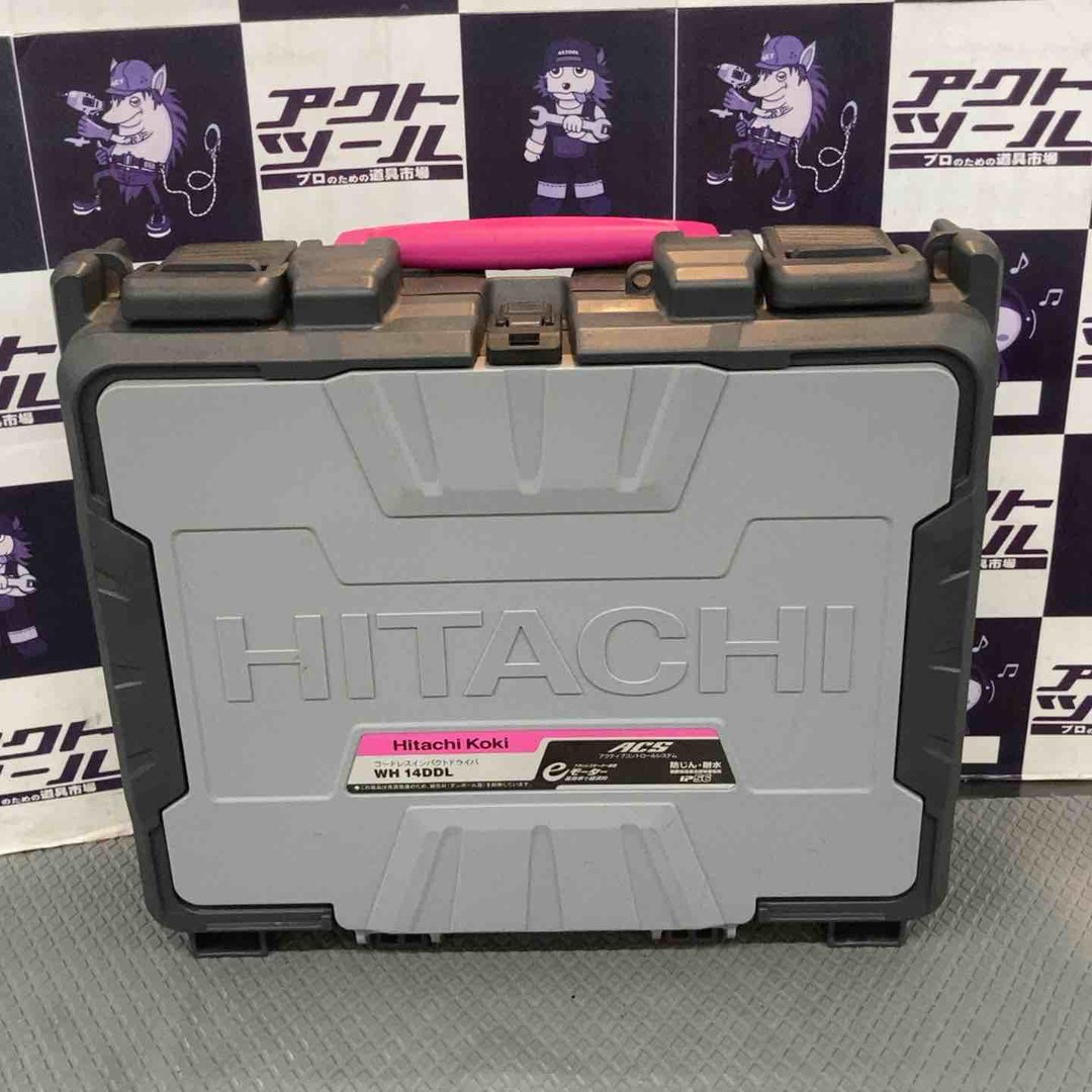 【中古品】ハイコーキ(HIKOKI ※旧:日立工機) コードレスインパクトレンチ WR14DBAL2(2LSCK)(L)【所沢店】