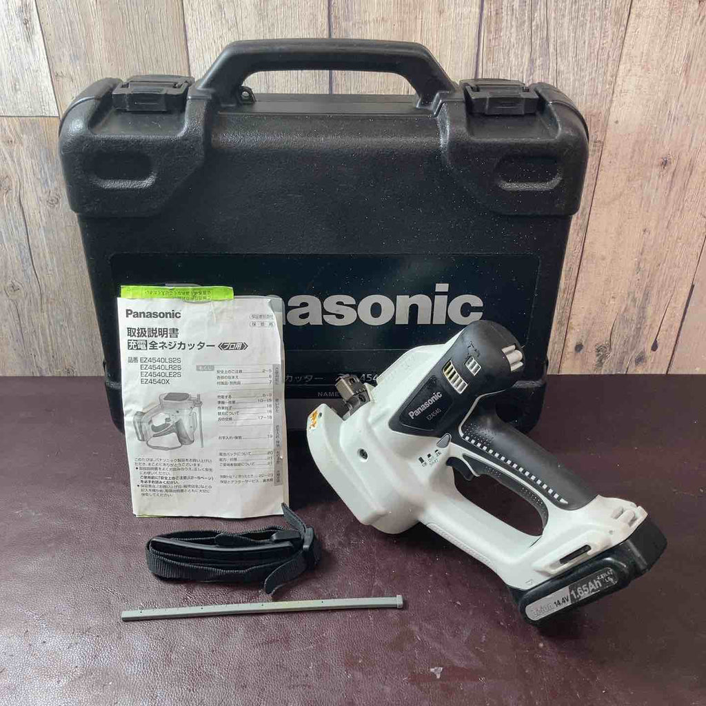 中古品】 パナソニック(Panasonic) コードレス全ネジカッター14.4V 