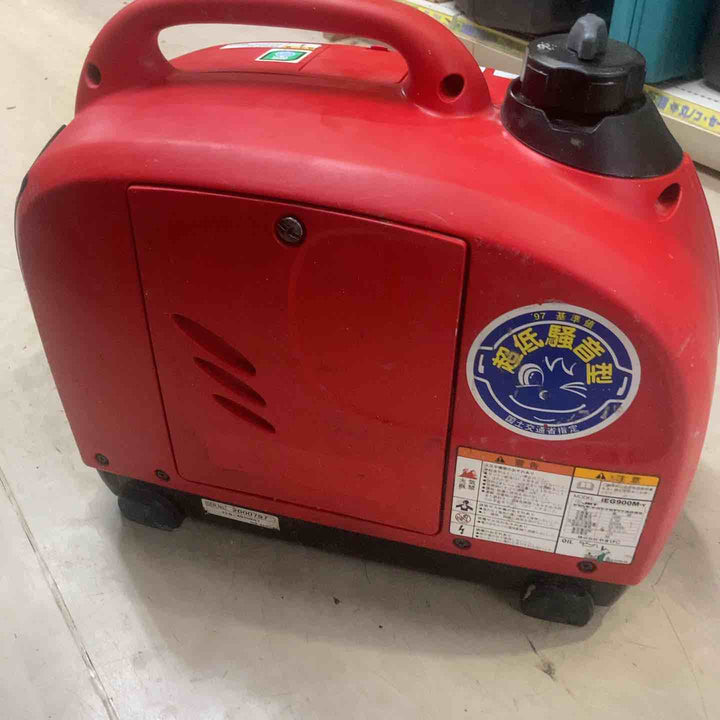 【店頭受取り限定】★新ダイワ(Shindaiwa) インバーター発電機 IEG900M-Y【町田店】