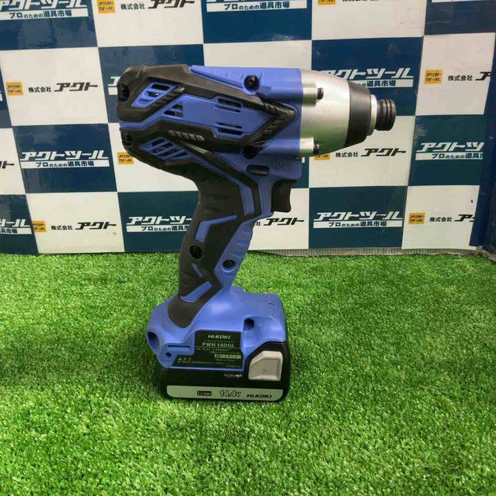 ◇ハイコーキ(HIKOKI ※旧:日立工機) コードレスインパクトドライバ FWH14DGL(2LEGK)【草加店】