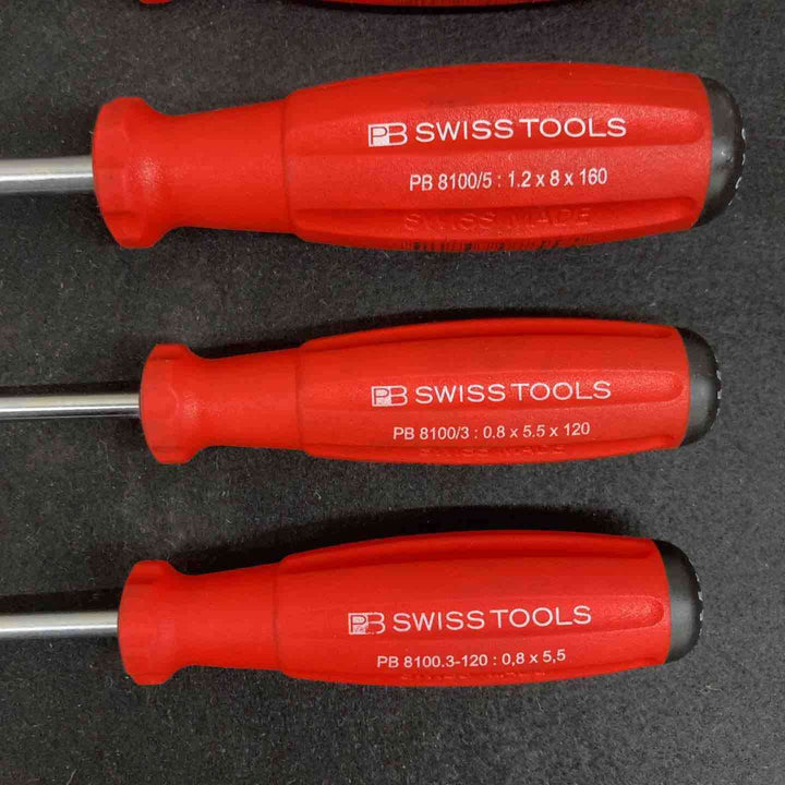 【中古品】PBスイスツール(PB SWISS TOOLS)プラス・マイナスドライバー 7本まとめ PB8190 PB8100 【東大和店】