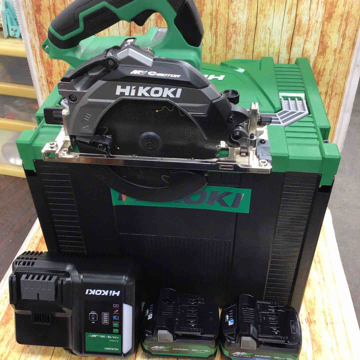 ★ハイコーキ(HIKOKI ※旧:日立工機) コードレスマルノコ C3606DB(2XPSZ)【川崎店】