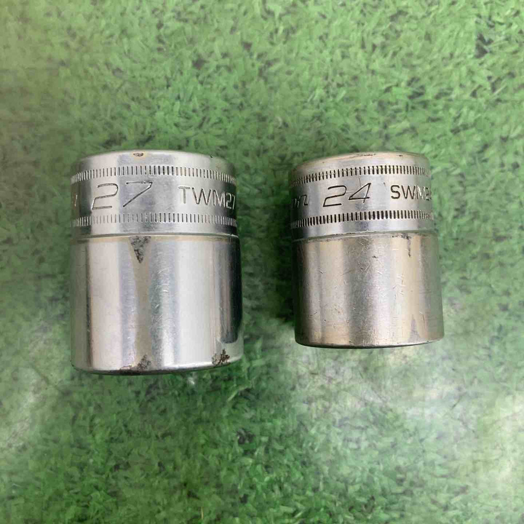 Snap-on/スナップオン 1/2 シャローソケット 5個セット TWM17 TWM18 TWM21 TWM27 SWM24I【町田店】
