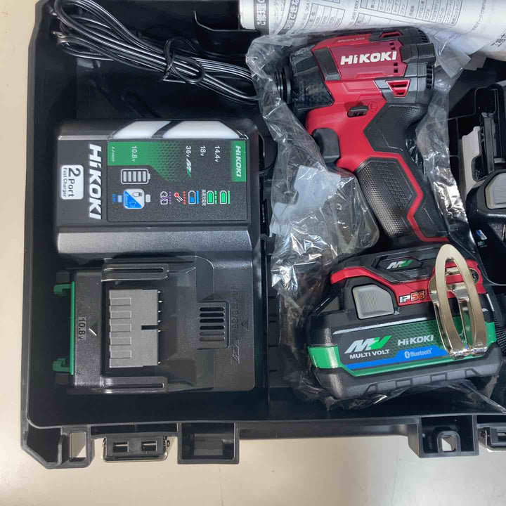 ★ハイコーキ(HIKOKI ※旧:日立工機) コードレスインパクトドライバ スコーピオンレッド WH36DD(2XHRSZ)【戸田店】