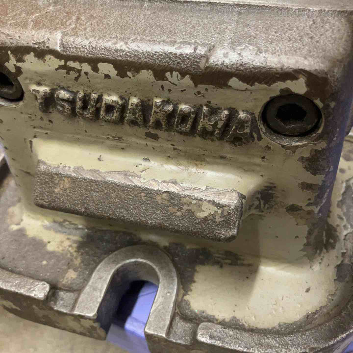 【店頭受取り限定】津田駒 TSUDAKOMA バイス TUDAKOMA 幅約150mm、開口約100mm 回転バイス【八潮店】