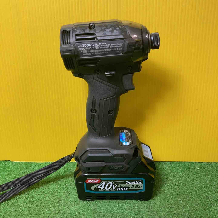 ★マキタ(makita) コードレスインパクトドライバー TD002GRDXB ※※バッテリー1個のみ※※【岩槻店】