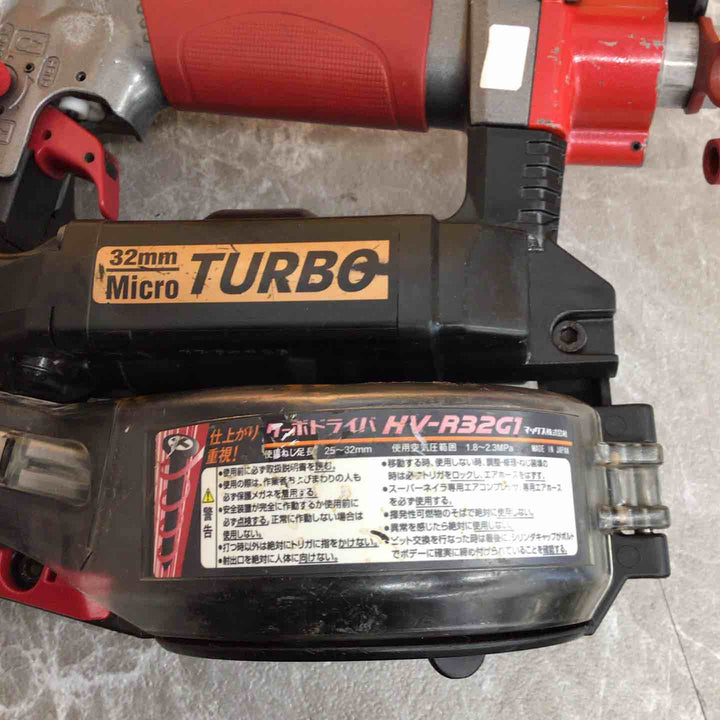【中古品】★マックス(MAX) 高圧エアネジ打ち機 HV-R32G1【八潮店】