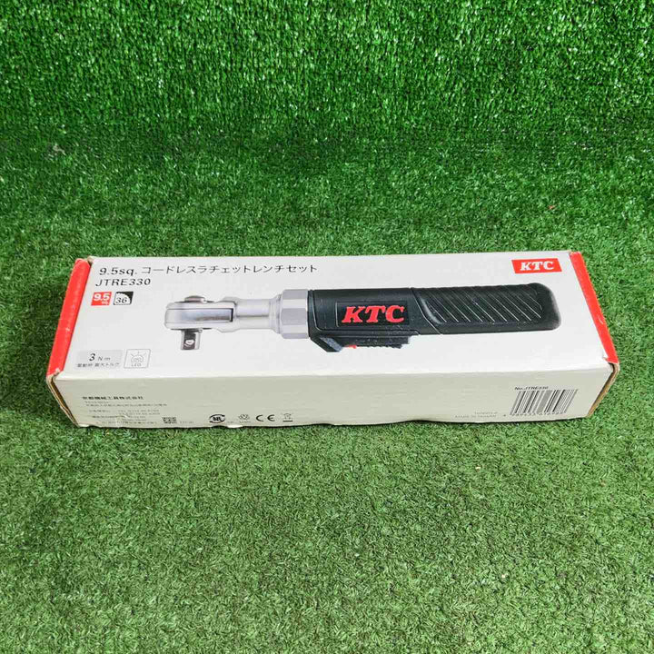 【美品】 京都機械工具(KTC) 9.5sq.コードレスラチェットレンチセット JTRE330【藤沢店】