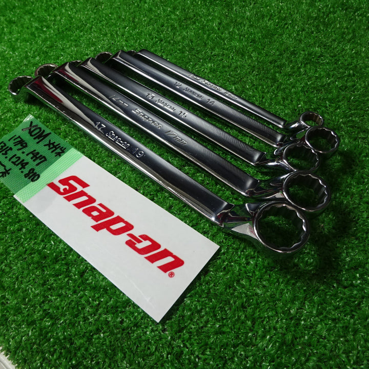 スナップオン/Snap-on オフセットスタンダードメガネレンチ XOMシリーズ 5本セット(一部旧ロゴ)【【岩槻店】