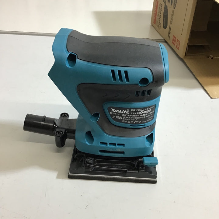 ★マキタ(makita) コードレス防じんミニサンダ BO480DZ【戸田店】