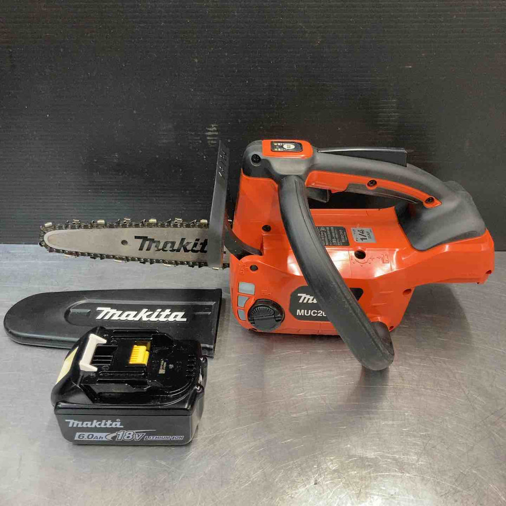 中古品】マキタ(Makita) 充電式チェンソー MUC204CDZR 18V6.0Ah1個付
