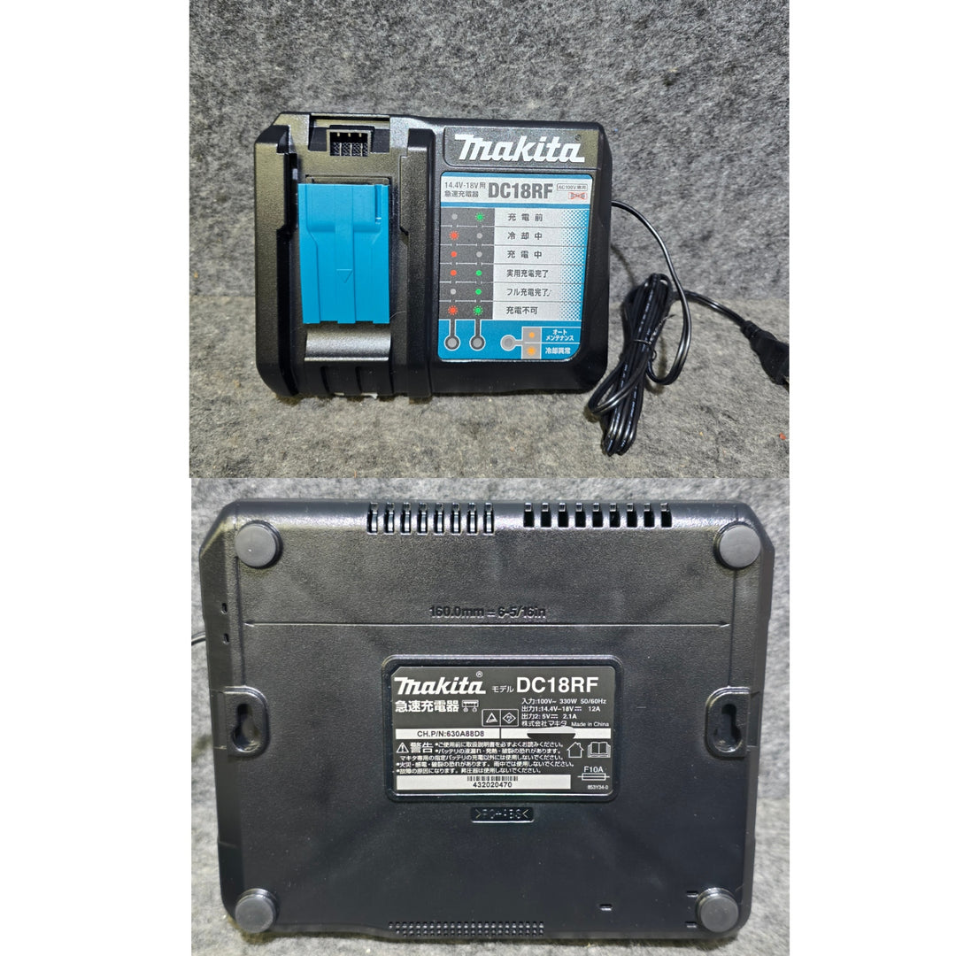 【未使用 本体・充電器+中古 バッテリ×2個のフルセット品！】マキタ(makita) コードレスインパクトドライバー TD173DRGXB【桶川店】