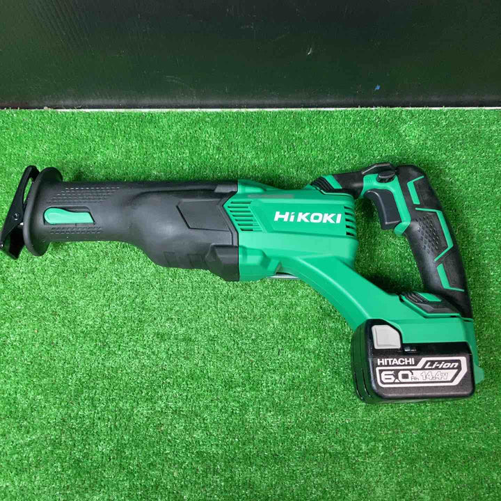 【美品】★ハイコーキ(HIKOKI ※旧:日立工機) コードレスセーバーソー CR14DBL(LYPK) バッテリー2個付き【岩槻店】