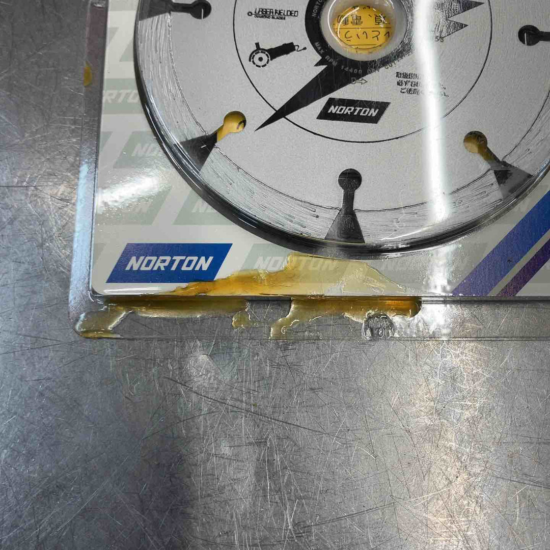 【未使用(店頭展示品)】 ノートン NORTON 105mm ダイヤモンドブレード 12枚 【東大和店】