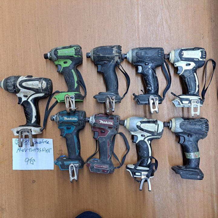 【ジャンク品】マキタ makita 18V 14.4V インパクトドライバー 計17点【岩槻店】