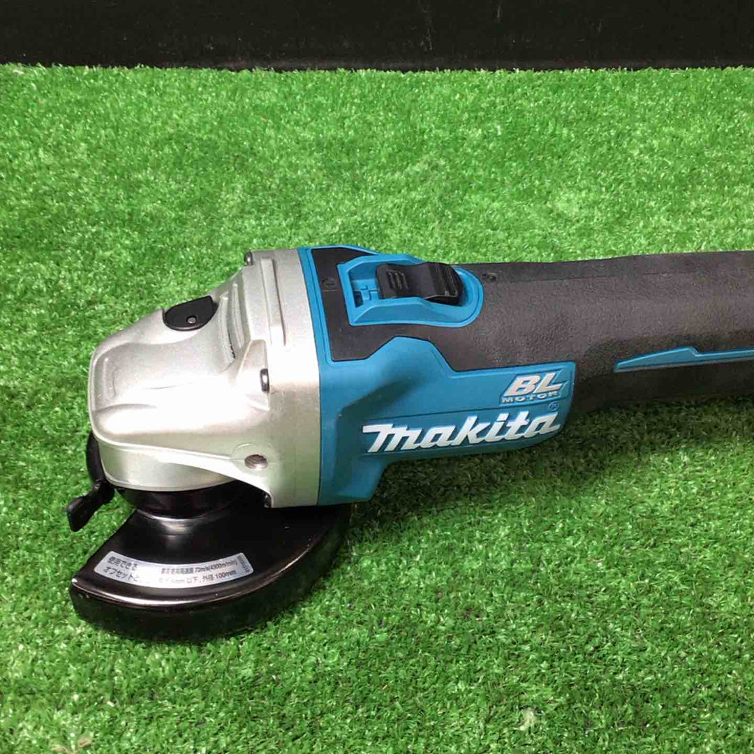 ★マキタ(makita) 100mmコードレスディスクグラインダ GA412DZ 18Vバッテリー1個付き【岩槻店】