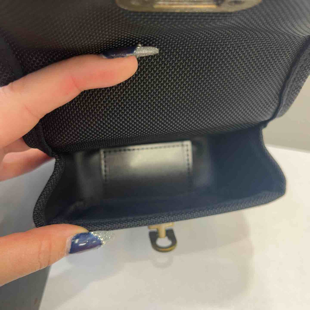 〇ニックス バリスティック生地小物ポーチ BA-100BOX ブラック【草加店】