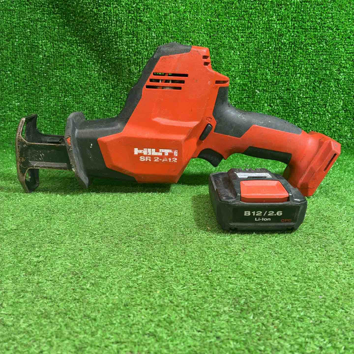 【中古品】 HILTI ヒルティ 充電式レシプロソー SR 2-A12 コンボ 3622458 バッテリー1個付き 【藤沢店】