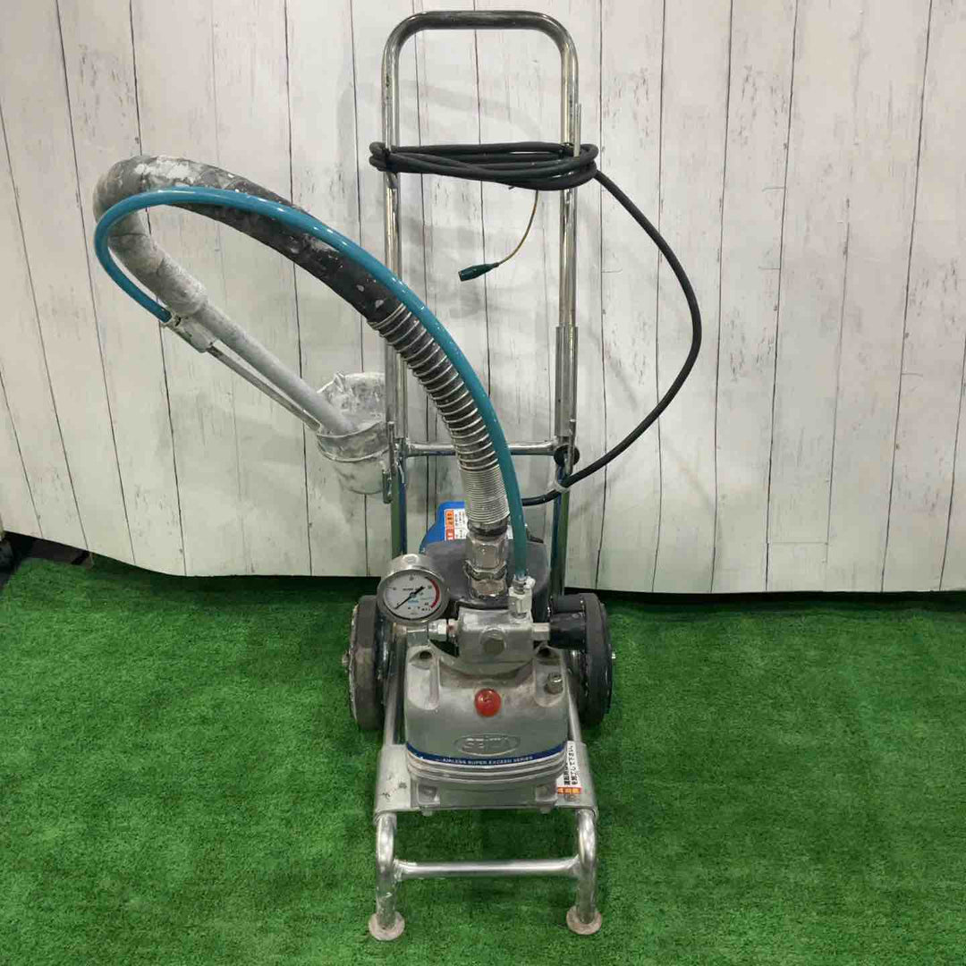 【店頭受取り限定】◇精和産業(セイワ/SEIWA) エアレス スーパー60L エアレス塗装機 SUPER60L 動作確認済【川口店】