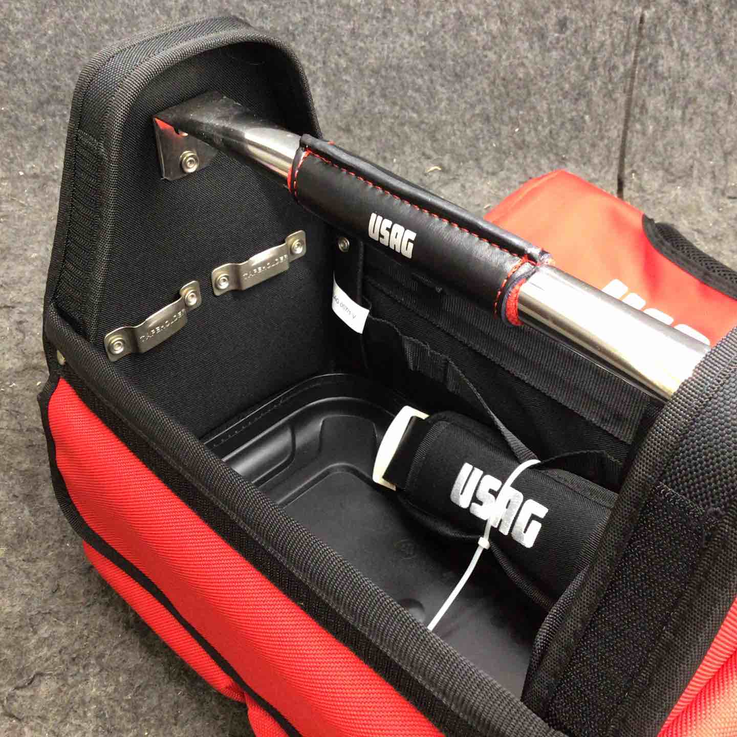 USAC  ウーザックツールバック14㌅　007/1V  新品未使用 中古美品】 ウーザック/USAG ツールバッグ14インチ 007/1V