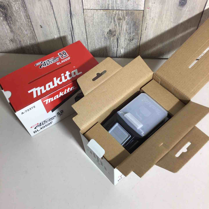 【未使用品】 純正 マキタ makita リチウムイオンバッテリー 40Vmax/5.0Ah BL4050F 2個 バッテリー 40V 【戸田店】