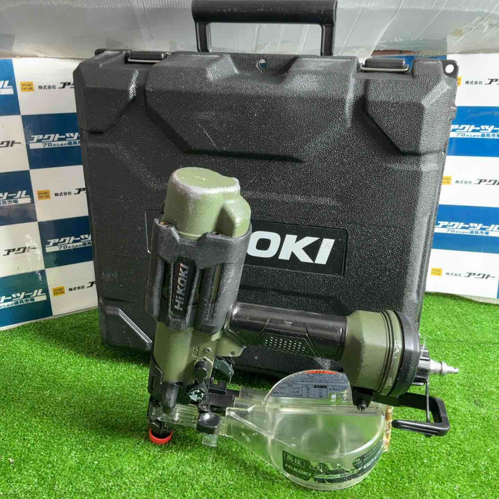 ◇ハイコーキ(HIKOKI ※旧:日立工機) 高圧エアネジ打ち機 WF4HS(AG) アブソリュートグリーン【草加店】