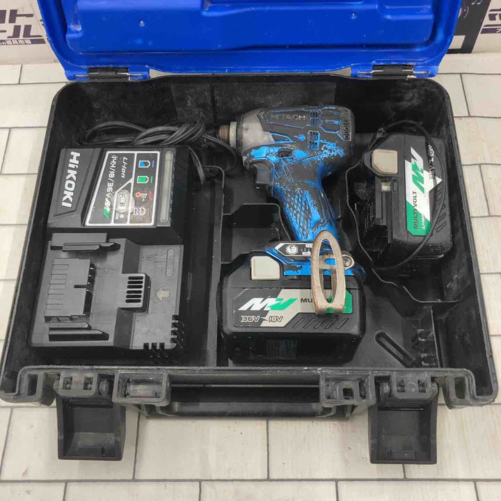 ★ハイコーキ(HIKOKI ※旧:日立工機) コードレスインパクトドライバー WH36DA(2XPB)【所沢店】